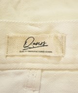 Q.anos（キュアノス）デニムパンツ 白 サイズ:0(XS位) レディース/2200675243063