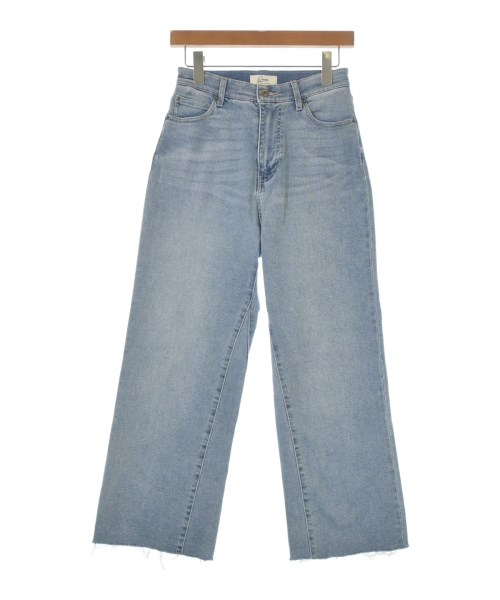 Q.anos(キュアノス)デニムパンツ 青 サイズ:0(XS位)/2200669559033