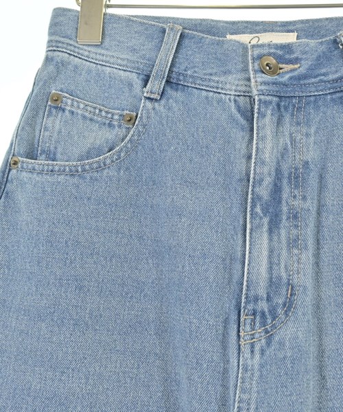 Q.anos（キュアノス）デニムパンツ 青 サイズ:1(S位) レディース/2200673609038