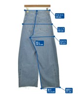 Q.anos（キュアノス）デニムパンツ 青 サイズ:1(S位) レディース/2200673609038