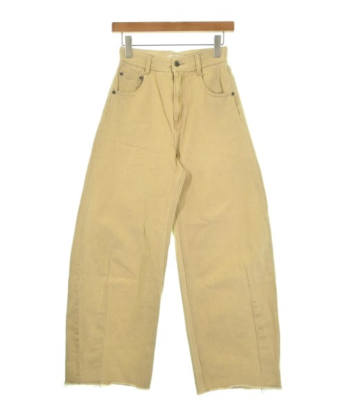 Q.anos(キュアノス)デニムパンツ ベージュ サイズ:1(S位)/2200673609045