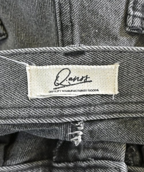 Q.anos（キュアノス）デニムパンツ グレー サイズ:1(S位) レディース/2200673609052