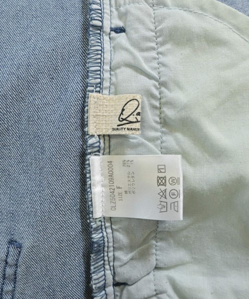 Q.anos（キュアノス）オールインワン/サロペット 青 サイズ:F レディース/2200633210038