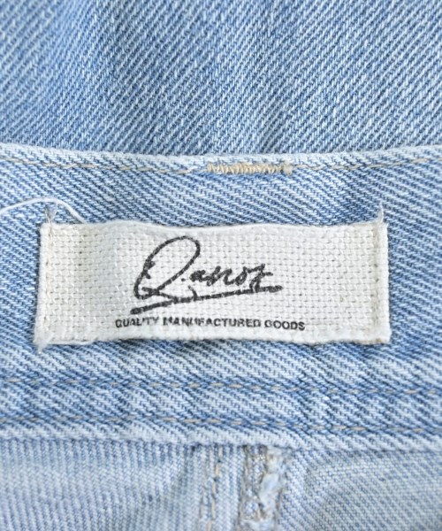 Q.anos（キュアノス）デニムパンツ 青 サイズ:PS レディース/2200661019061