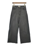 Q.anos（キュアノス）デニムパンツ 黒 サイズ:0(XS位) レディース/2200668167017