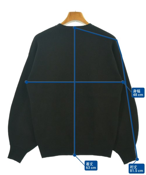 Re NAVE（リネイヴ）ニット・セーター 黒 サイズ:0(XS位) レディース/2200638737035