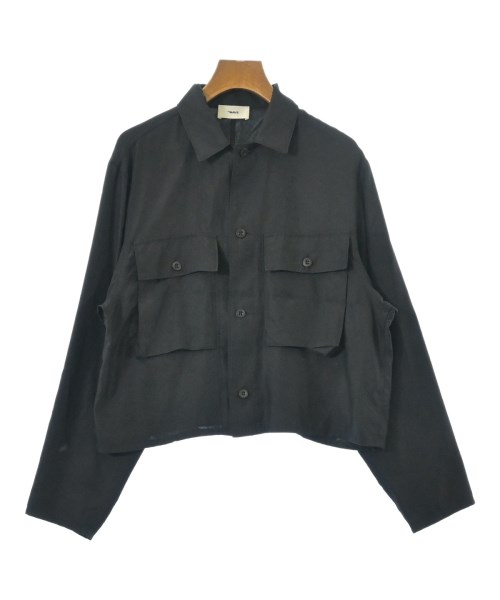 Re NAVE(リネイヴ)カジュアルシャツ 黒 サイズ:1(S位)/2200675005029