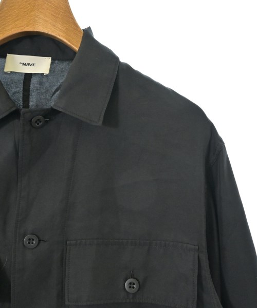 Re NAVE（リネイヴ）カジュアルシャツ 黒 サイズ:1(S位) レディース/2200675005029