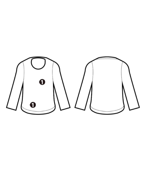 Re NAVE（リネイヴ）Tシャツ・カットソー グレー サイズ:0(XS位) レディース/2200687376025