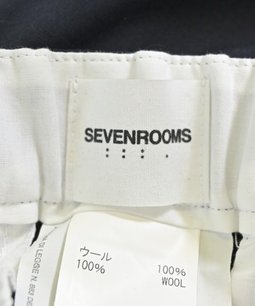 SEVEN ROOMS（セブンルームス）スラックス 紺 サイズ:40(M位) レディース/2200668216036