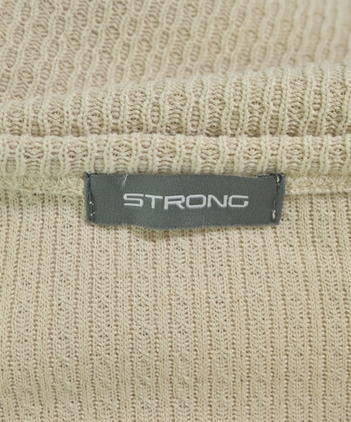 STRONG（ストロング）ニット・セーター ベージュ サイズ:M メンズ/2200613411066