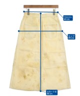 TEAK（チーク）ロング・マキシ丈スカート 白 サイズ:M レディース/2200631137399