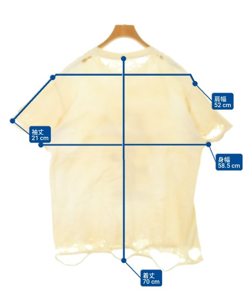 TEPPEI FURUYAMA（テッペイフルヤマ）Tシャツ・カットソー 黄 サイズ:-(L位) メンズ/2200736851169
