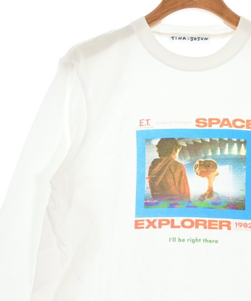 TINA:JOJUN（ティーナジョジュン）Tシャツ・カットソー 白 サイズ:S レディース/2200611835062