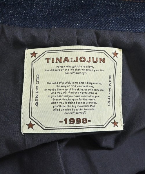 TINA:JOJUN（ティーナジョジュン）カジュアルジャケット 紺 サイズ:M レディース/2200677422060