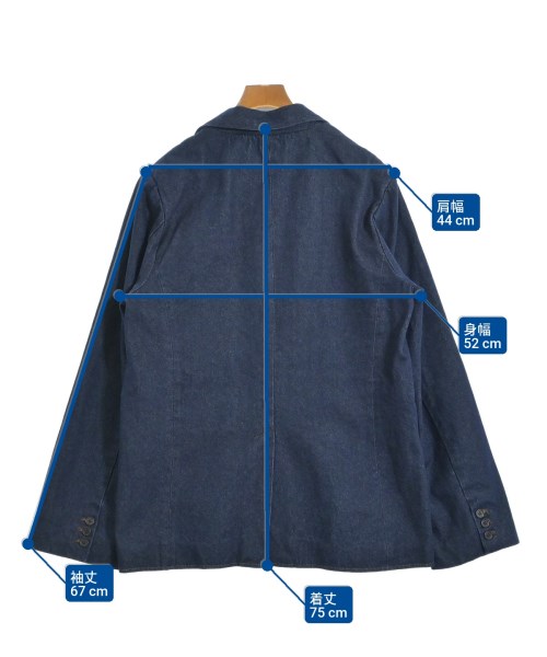 TINA:JOJUN（ティーナジョジュン）カジュアルジャケット 紺 サイズ:M レディース/2200677422060