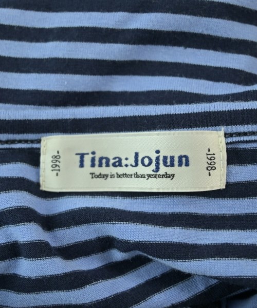 TINA:JOJUN（ティーナジョジュン）Tシャツ・カットソー 青 サイズ:M レディース/2200677422084