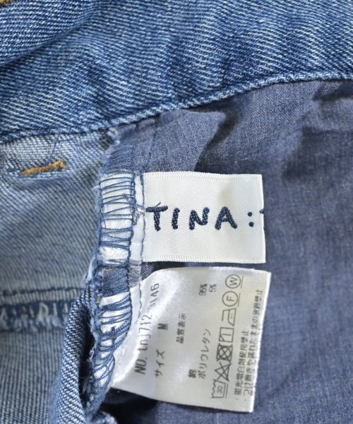 TINA:JOJUN（ティーナジョジュン）デニムパンツ 青 サイズ:M レディース/2200679068013