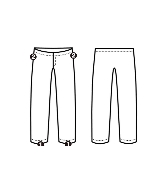 TINA:JOJUN（ティーナジョジュン）スラックス グレー サイズ:M レディース/2200679068037