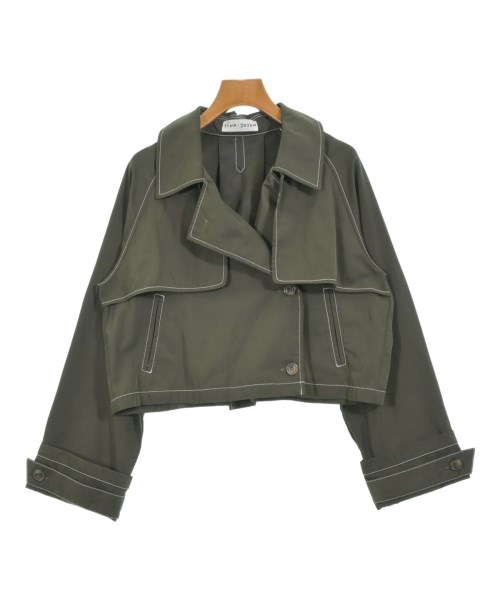 TINA:JOJUN(ティーナジョジュン)トレンチコート カーキ サイズ:M/2200680200044
