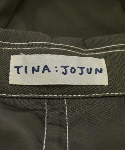 TINA:JOJUN（ティーナジョジュン）トレンチコート カーキ サイズ:M レディース/2200680200044