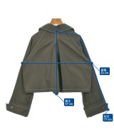 TINA:JOJUN（ティーナジョジュン）トレンチコート カーキ サイズ:M レディース/2200680200044