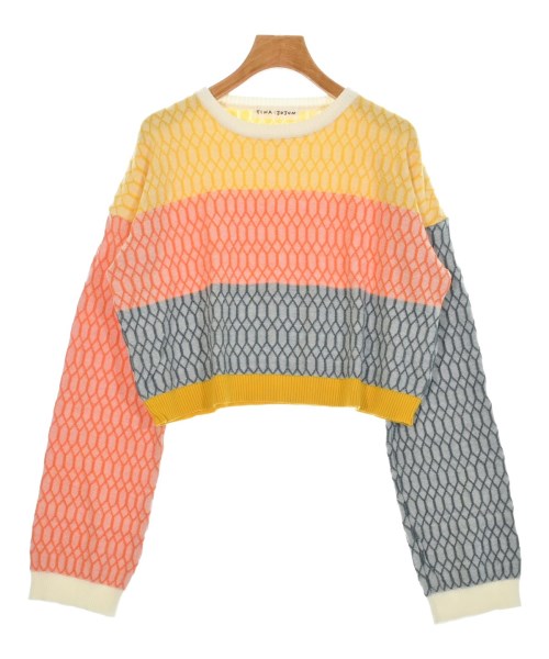 TINA:JOJUN(ティーナジョジュン)ニット・セーター 黄 サイズ:M/2200646877020