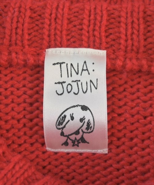 TINA:JOJUN（ティーナジョジュン）ニット・セーター 赤 サイズ:M レディース/2200665707056