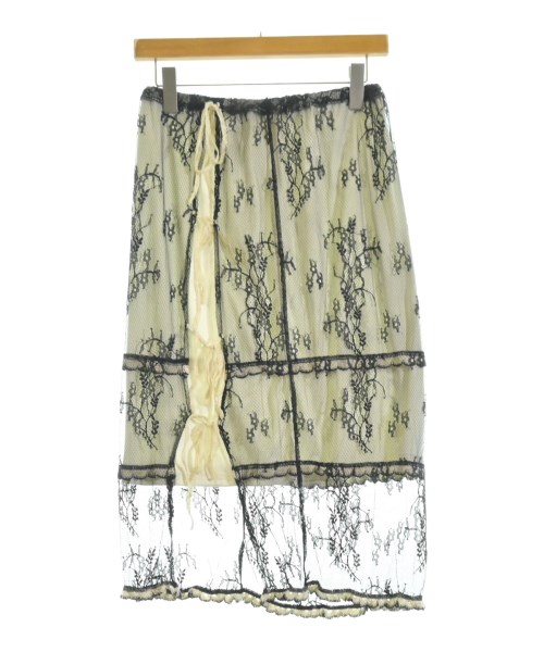 TINA:JOJUN(ティーナジョジュン)ひざ丈スカート 白 サイズ:M/2200669408027