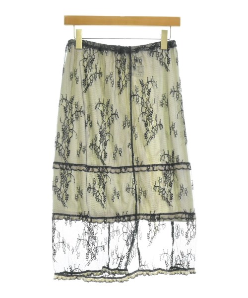 TINA:JOJUN（ティーナジョジュン）ひざ丈スカート 白 サイズ:M レディース/2200669408027