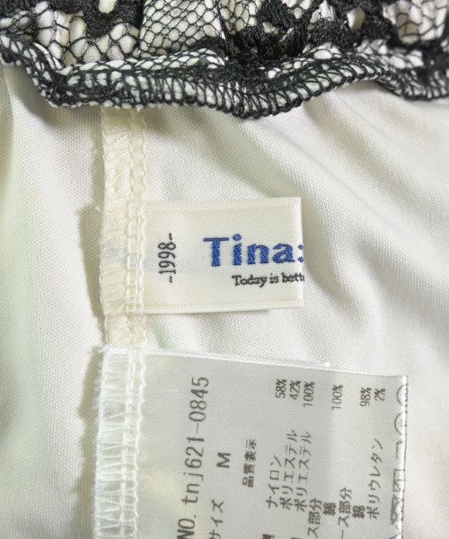 TINA:JOJUN（ティーナジョジュン）ひざ丈スカート 白 サイズ:M レディース/2200669408027