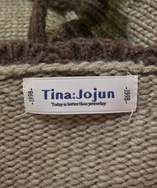 TINA:JOJUN（ティーナジョジュン）カーディガン 茶 サイズ:M レディース/2200688872083