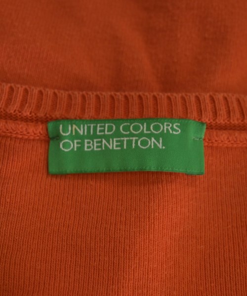 UNITED COLORS OF BENETTON（ユナイテッドカラーオブベネトン）ニット・セーター オレンジ サイズ:XS レディース/2200628113016