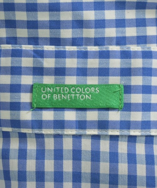 UNITED COLORS OF BENETTON（ユナイテッドカラーオブベネトン）カジュアルシャツ 青 サイズ:XS レディース/2200661975060