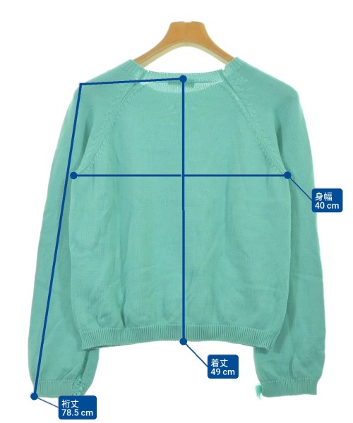 UNITED COLORS OF BENETTON（ユナイテッドカラーオブベネトン）ニット・セーター 緑 サイズ:XS レディース/2200645349191