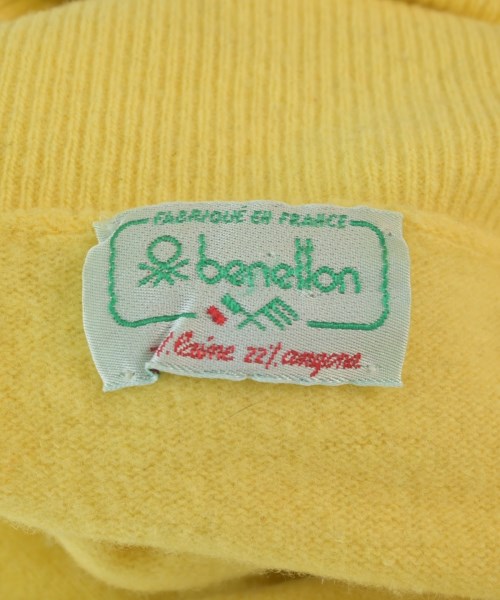 UNITED COLORS OF BENETTON（ユナイテッドカラーオブベネトン）ニット・セーター 黄 サイズ:-(M位) メンズ/2200665785023