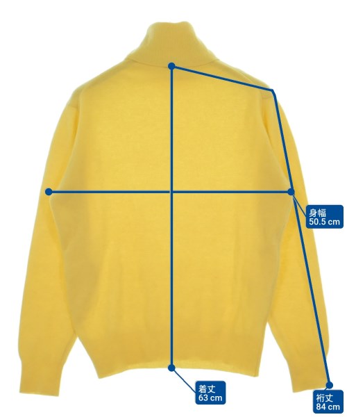 UNITED COLORS OF BENETTON（ユナイテッドカラーオブベネトン）ニット・セーター 黄 サイズ:-(M位) メンズ/2200665785023