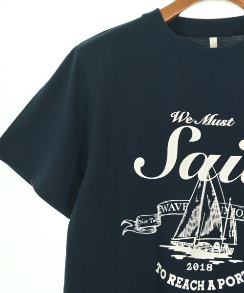 WAVE UNION（ウェーブユニオン）Tシャツ・カットソー 紺 サイズ:1(S位) レディース/2200678243091