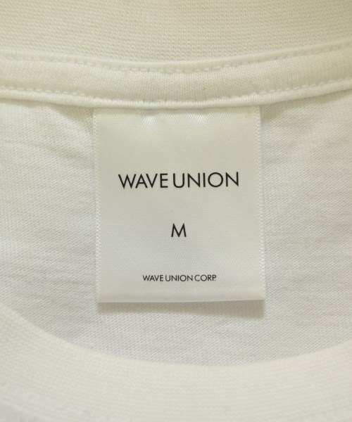 WAVE UNION（ウェーブユニオン）Tシャツ・カットソー 白 サイズ:M レディース/2200715601068