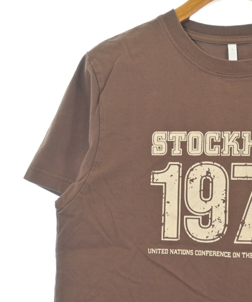 WAVE UNION（ウェーブユニオン）Tシャツ・カットソー 茶 サイズ:1(S位) レディース/2200643462045