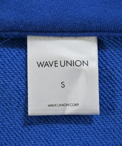 WAVE UNION（ウェーブユニオン）スウェット 青 サイズ:S レディース/2200634221019
