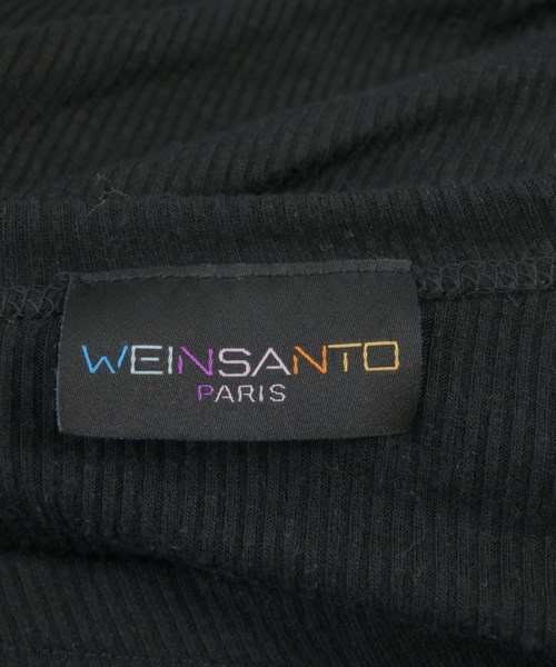 WEINSANTO（ヴァインサント）Tシャツ・カットソー 黒 サイズ:S レディース/2200631688075