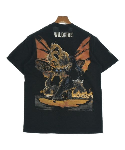 WILDSIDE YOHJI YAMAMOTO（ワイルドサイドヨウジヤマモト）Tシャツ・カットソー 黒 サイズ:3(L位) メンズ/2200642190048