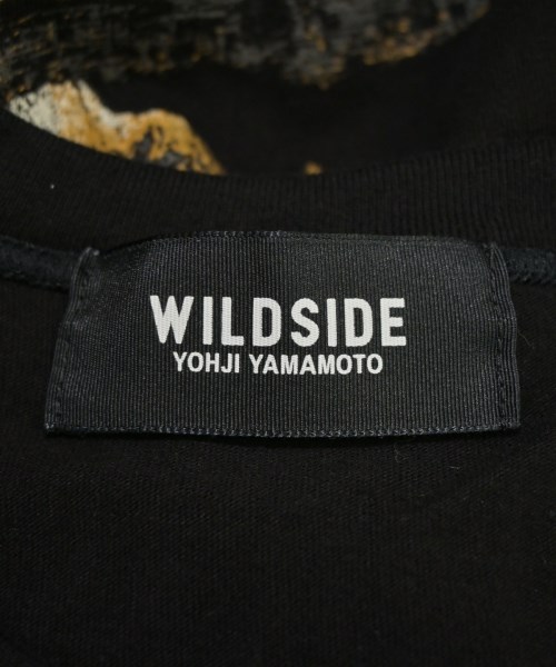 WILDSIDE YOHJI YAMAMOTO（ワイルドサイドヨウジヤマモト）Tシャツ・カットソー 黒 サイズ:3(L位) メンズ/2200642190048