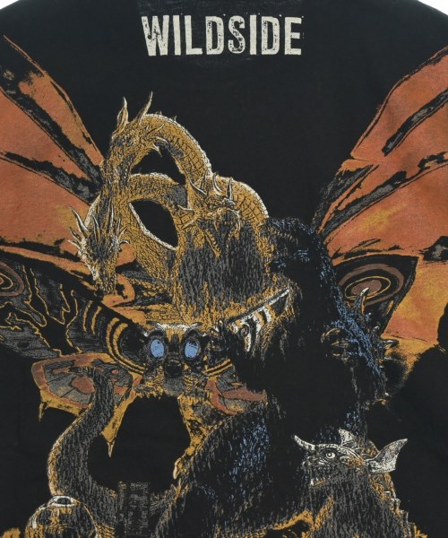 WILDSIDE YOHJI YAMAMOTO（ワイルドサイドヨウジヤマモト）Tシャツ・カットソー 黒 サイズ:3(L位) メンズ/2200642190048