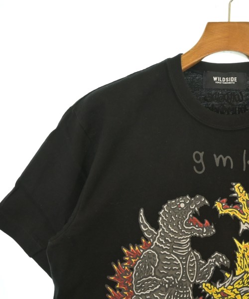 WILDSIDE YOHJI YAMAMOTO（ワイルドサイドヨウジヤマモト）Tシャツ・カットソー 黒 サイズ:3(L位) メンズ/2200642190055