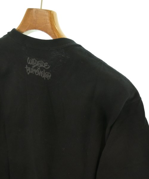 WILDSIDE YOHJI YAMAMOTO（ワイルドサイドヨウジヤマモト）Tシャツ・カットソー 黒 サイズ:3(L位) メンズ/2200642190055