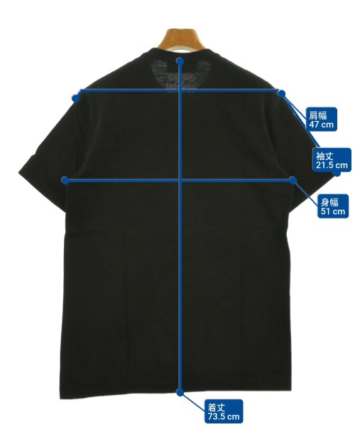 WILDSIDE YOHJI YAMAMOTO（ワイルドサイドヨウジヤマモト）Tシャツ・カットソー 黒 サイズ:3(L位) メンズ/2200642190055