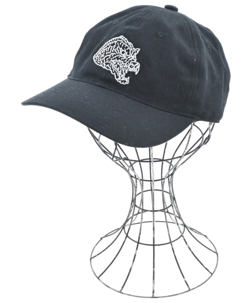 WILDSIDE YOHJI YAMAMOTO(ワイルドサイドヨウジヤマモト)キャップ 黒 サイズ:-/2200643194175
