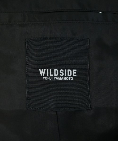 WILDSIDE YOHJI YAMAMOTO（ワイルドサイドヨウジヤマモト）カジュアルジャケット 黒 サイズ:2(M位) メンズ/2200599494022